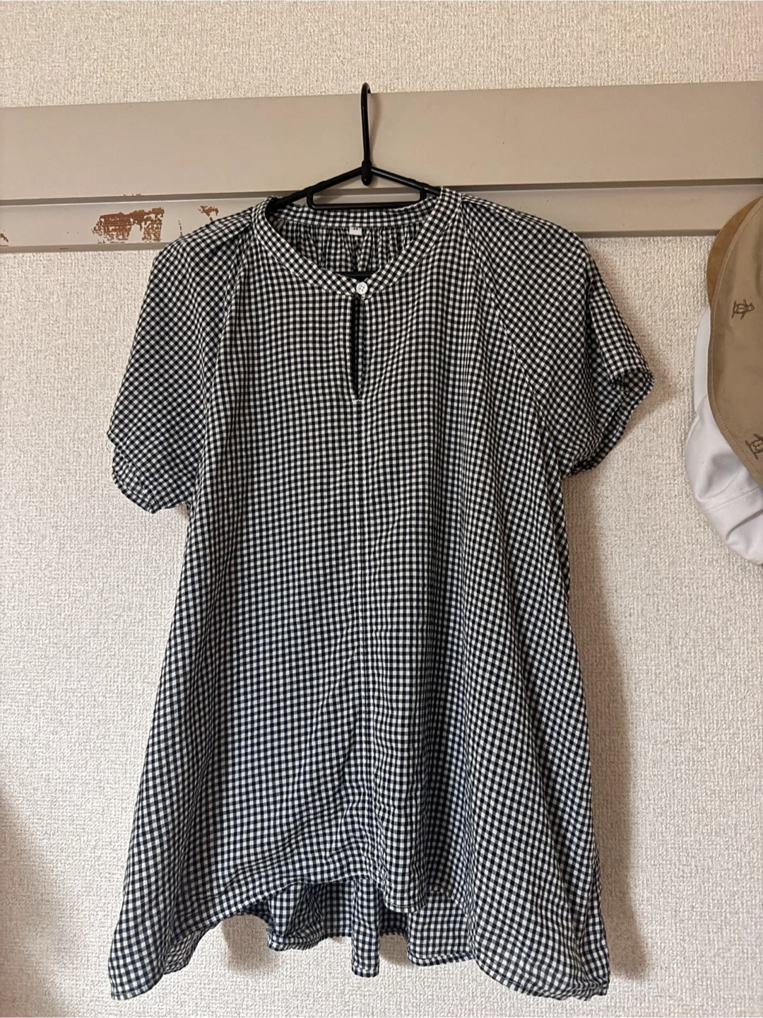 無印良品 ギンガムチェックブラウス Mサイズ