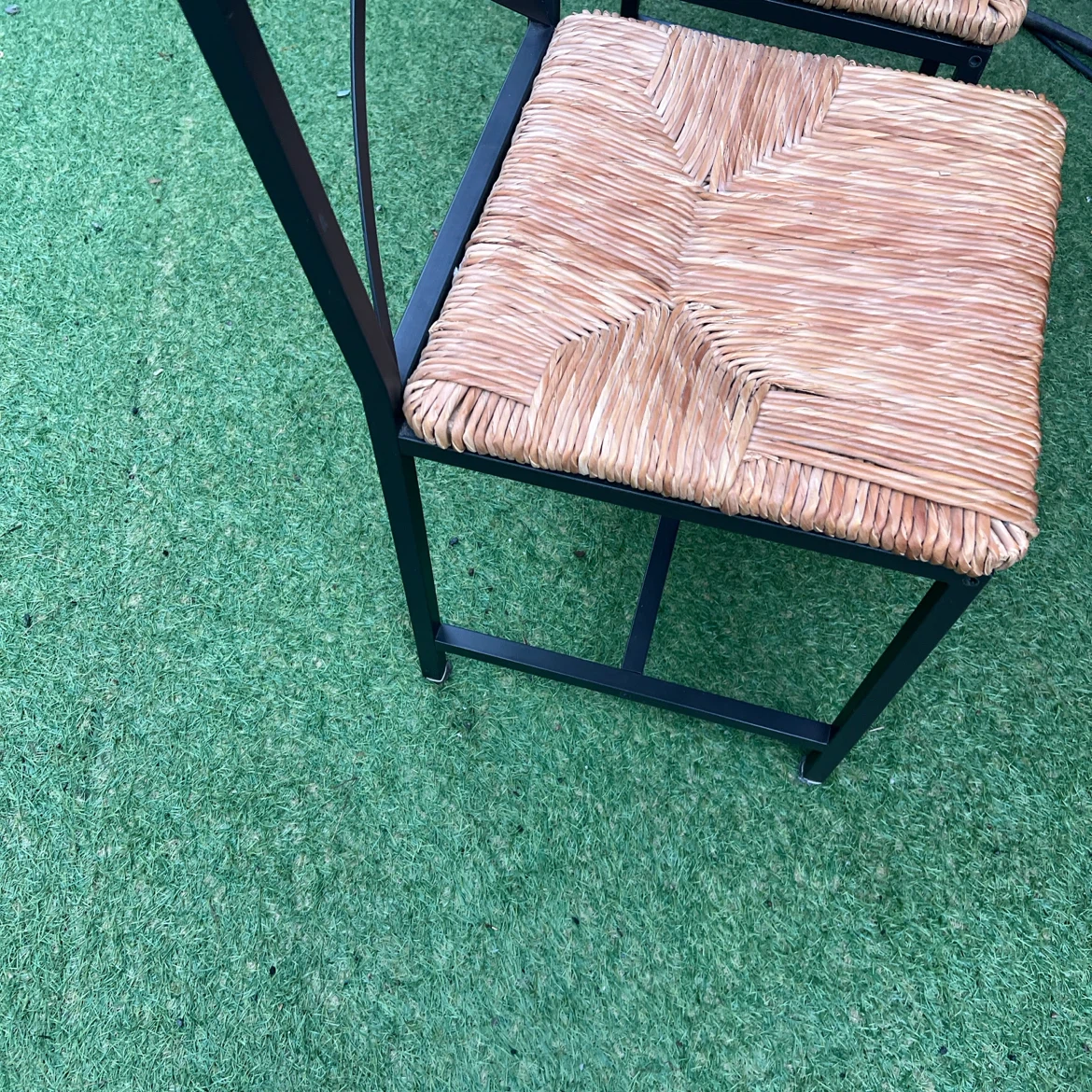IKEA グラナス GRANÅS アイアンダイニングチェア 2脚セット ①の写真4枚目