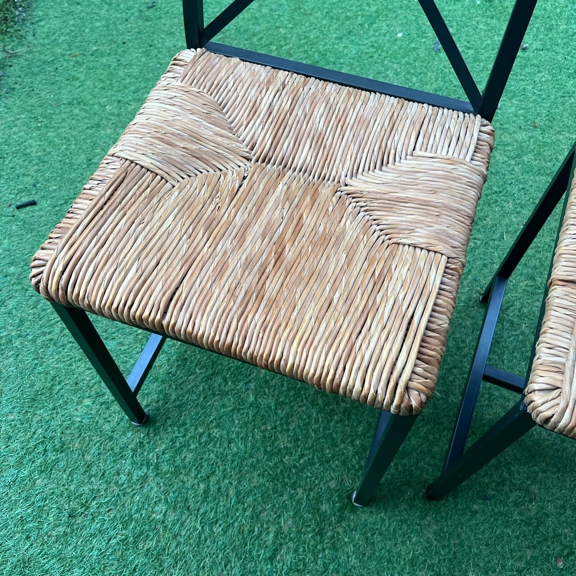 IKEA グラナス GRANÅS アイアンダイニングチェア 2脚セット ①の写真7枚目