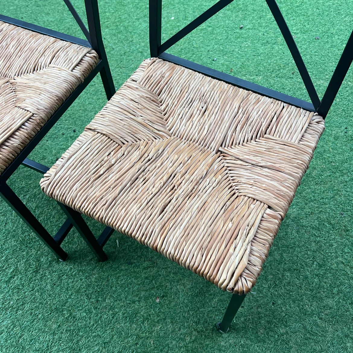 IKEA グラナス GRANÅS アイアンダイニングチェア 2脚セット ①の写真8枚目