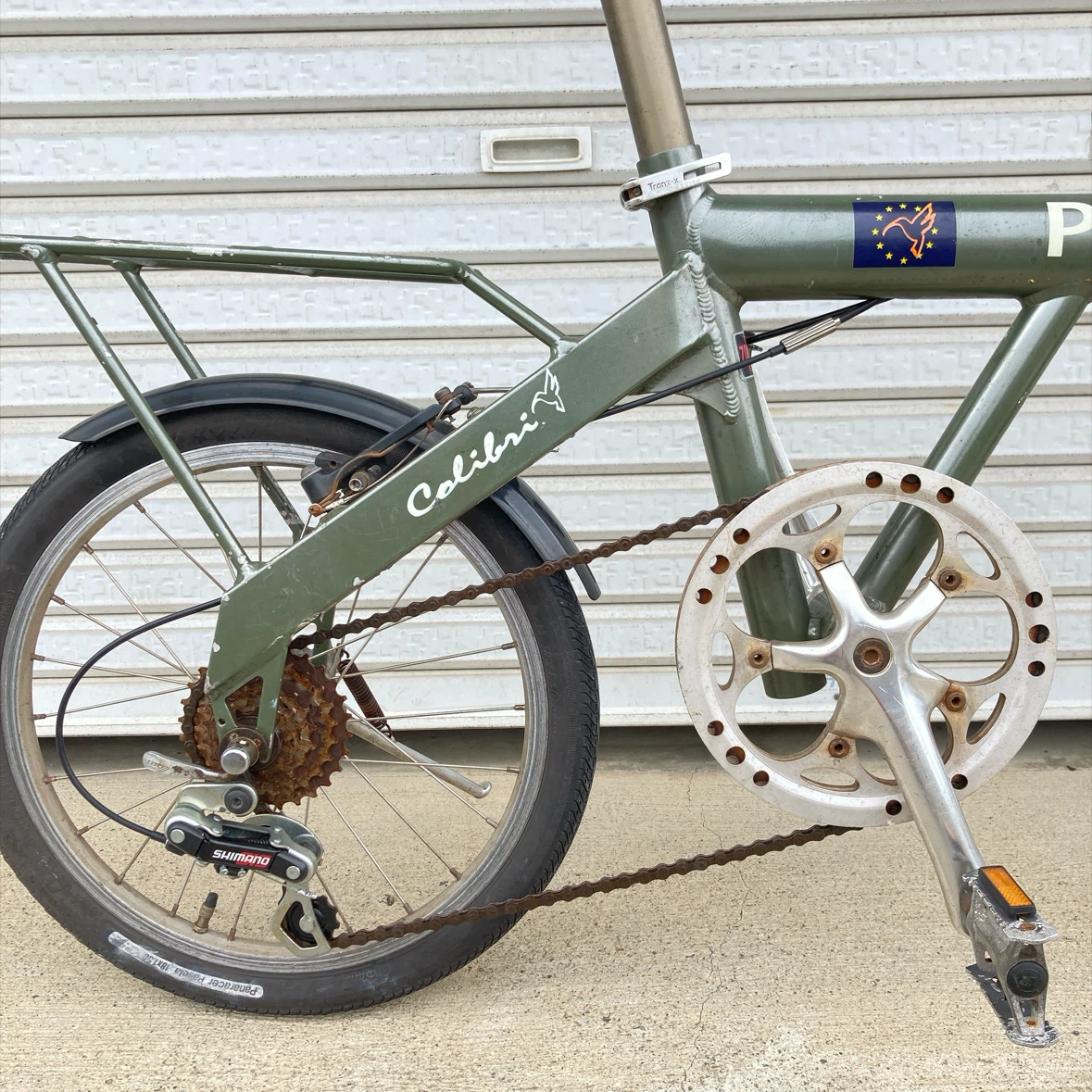 プジョー コリブリ 折りたたみ自転車の写真2枚目