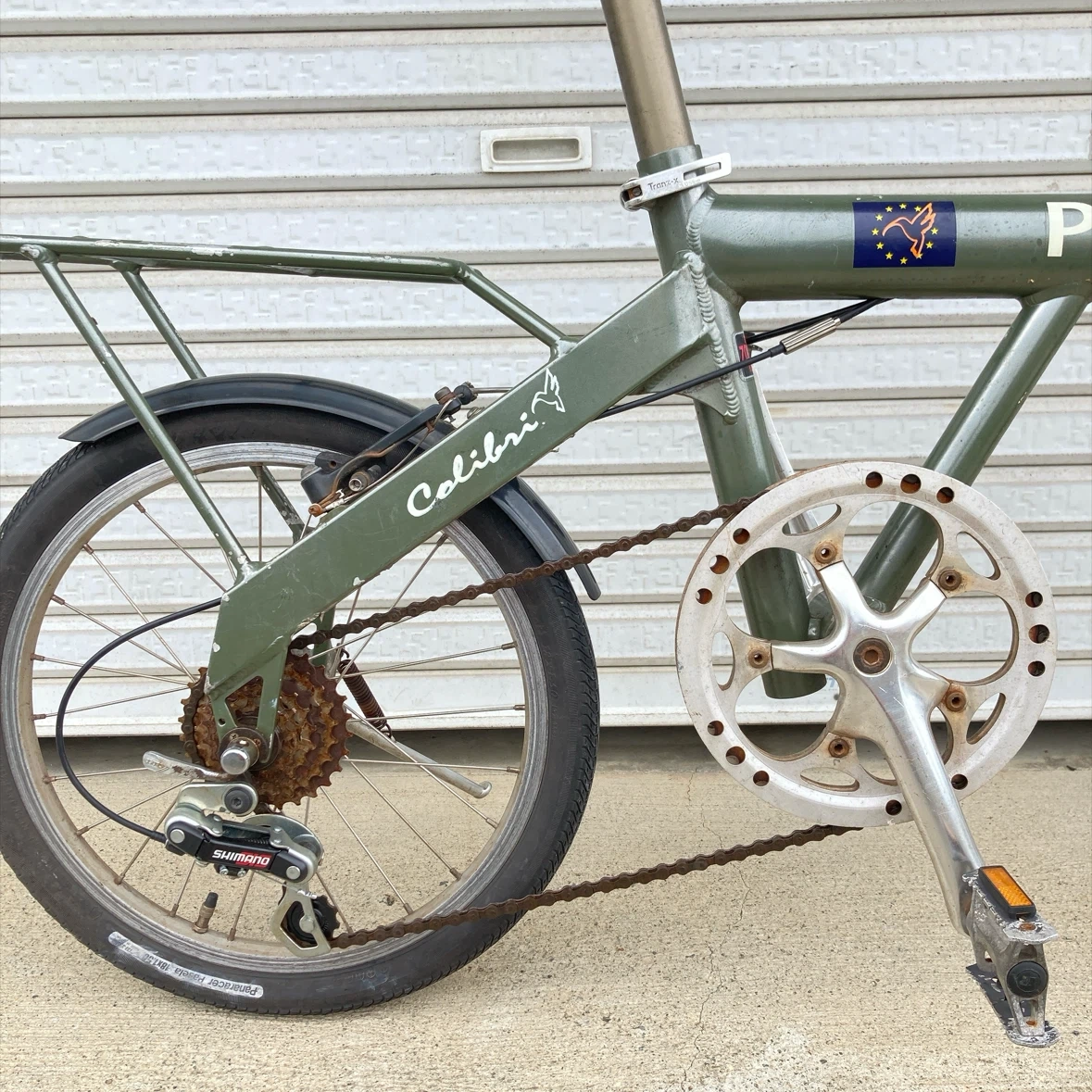 プジョー コリブリ 折りたたみ自転車の写真2枚目