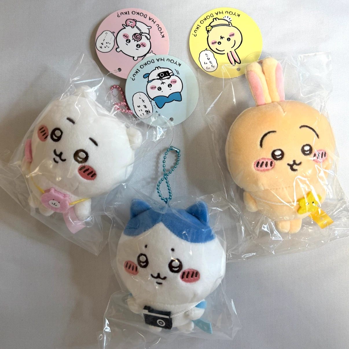 ちいかわ お出かけマスコット 3種セット
