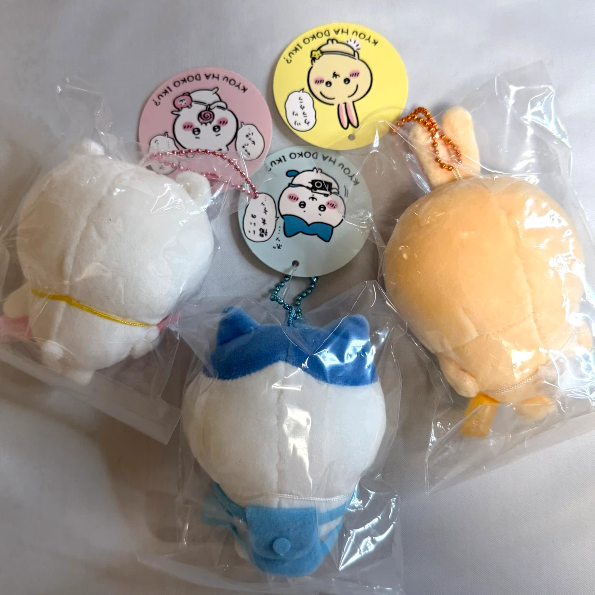 ちいかわ お出かけマスコット 3種セットの写真2枚目