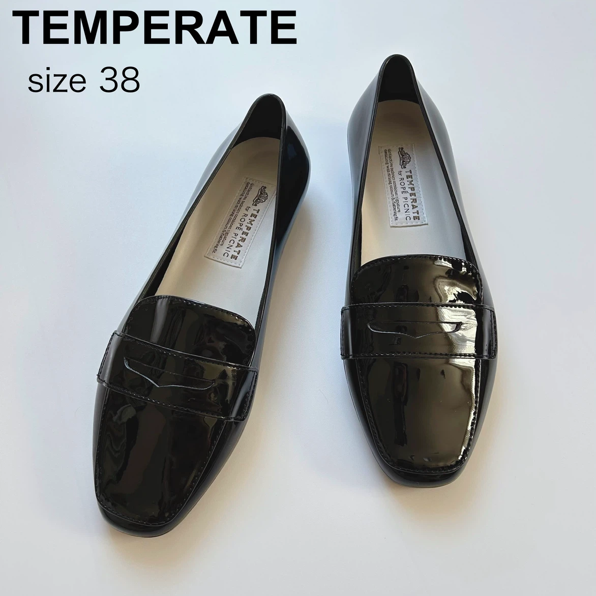 TEMPERATE テンパレイト　23.5cm レインシューズ