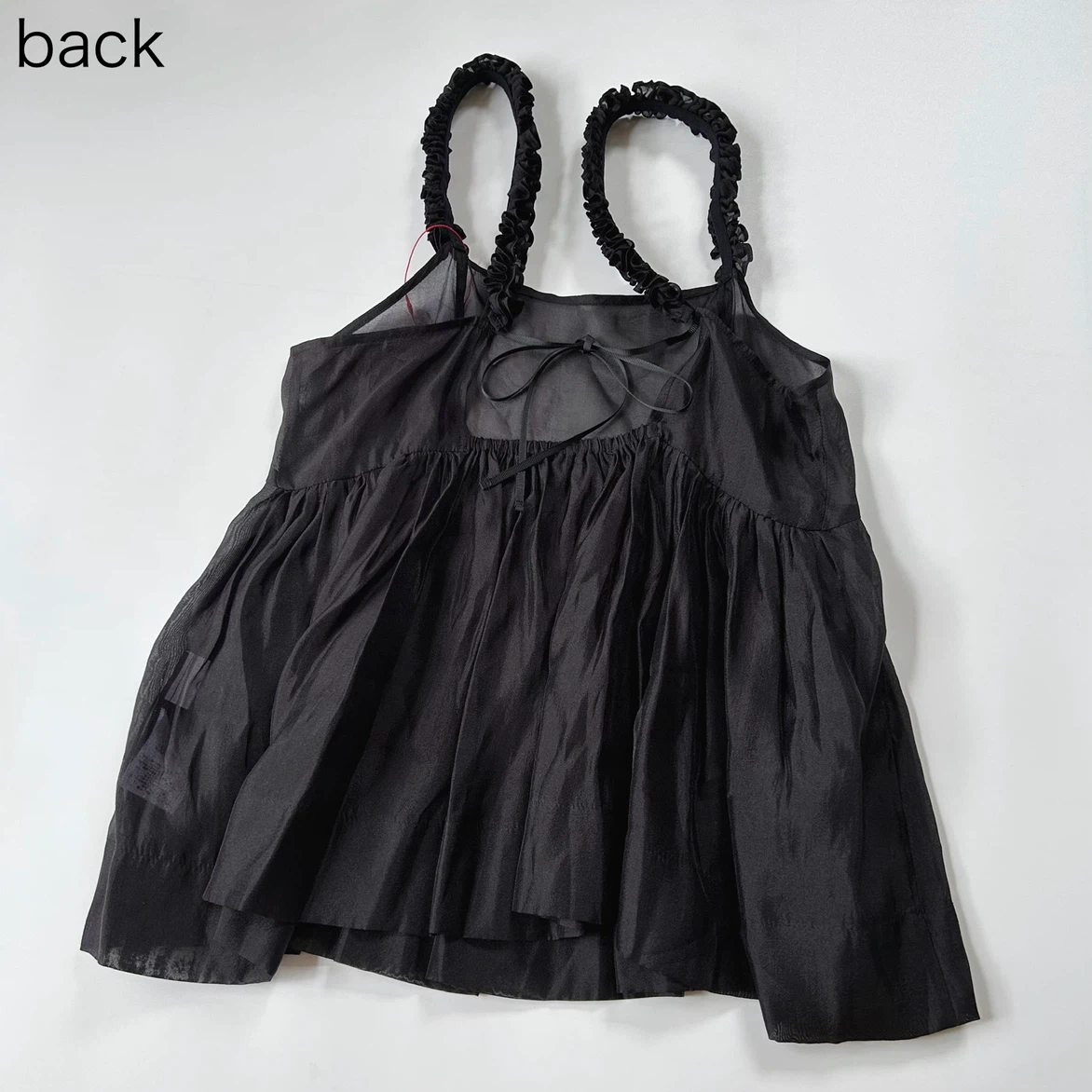 OPAQUE.CLIP オーガンジーキャミブラウス　Mの写真7枚目