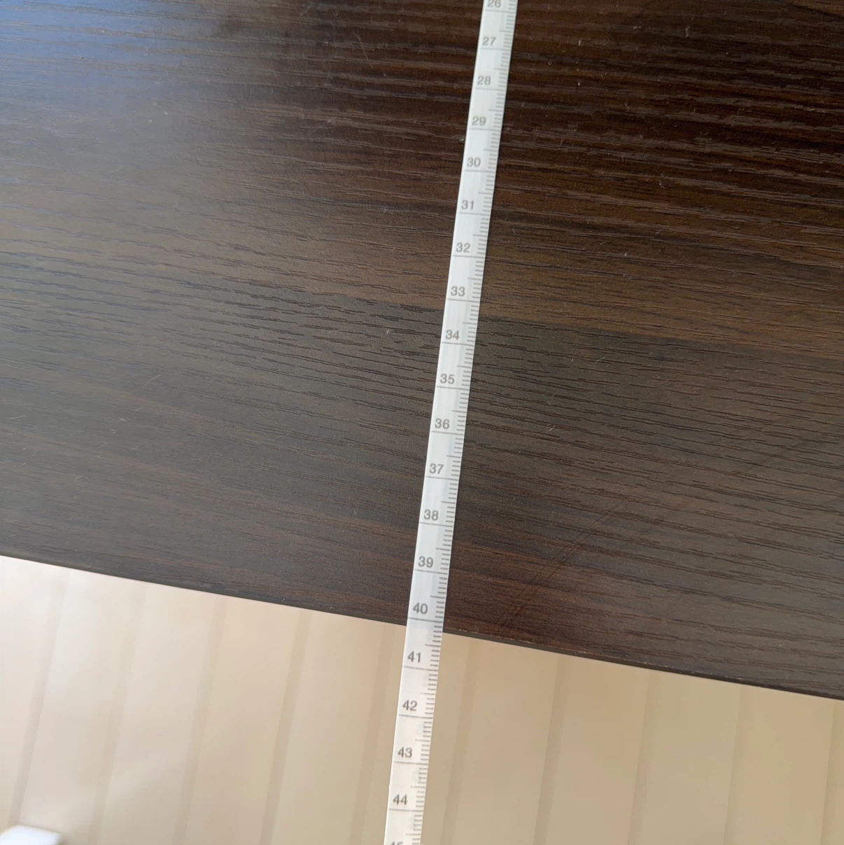 オープンラック ダークブラウン 3段の写真3枚目