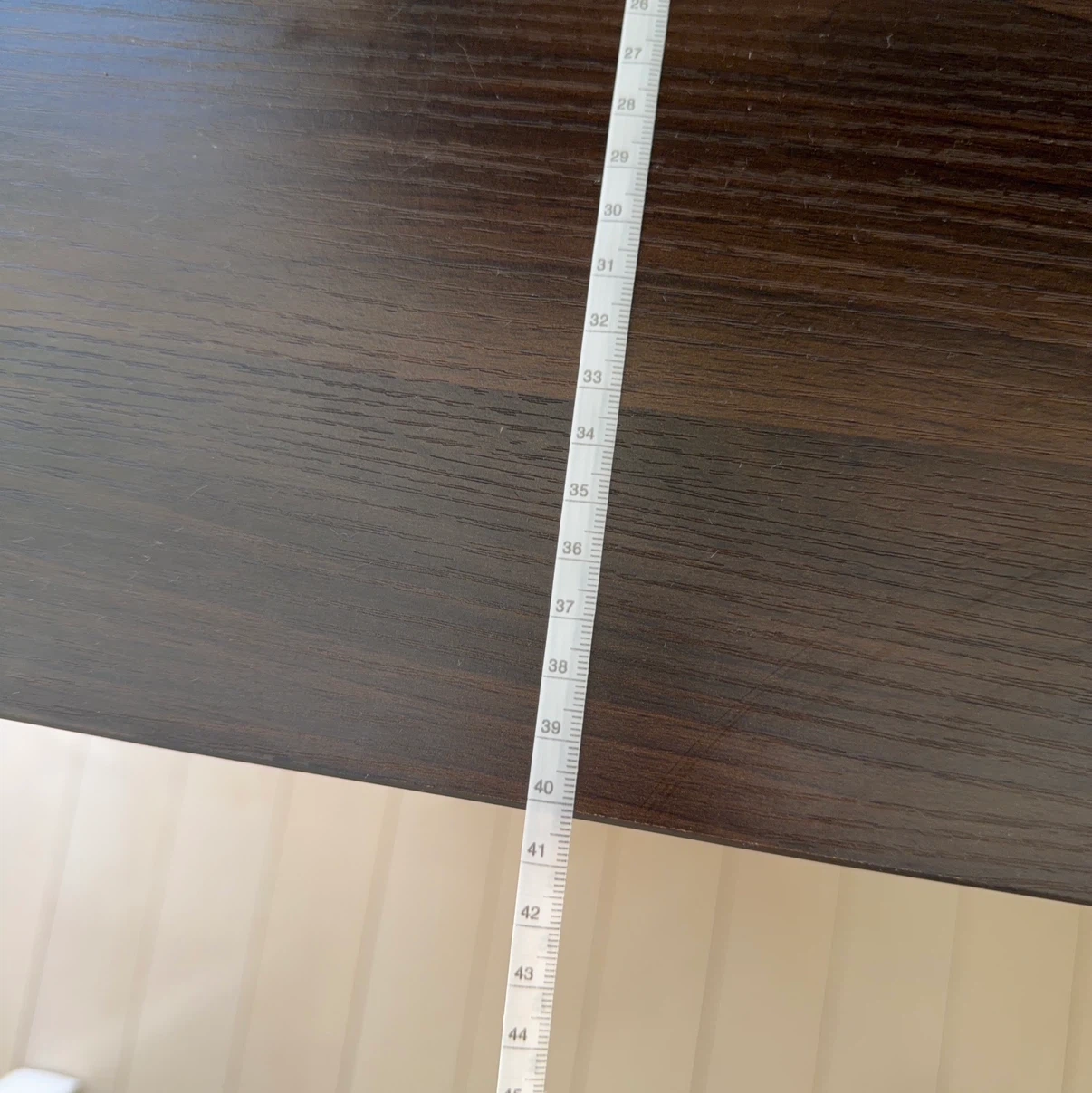 オープンラック ダークブラウン 3段の写真3枚目