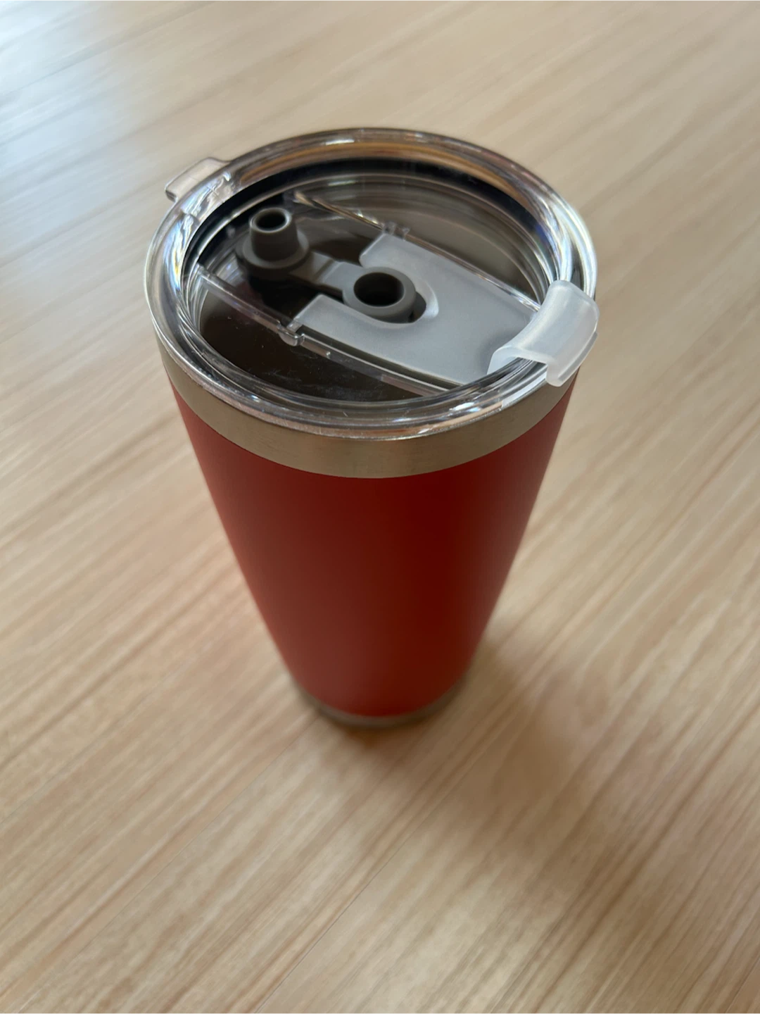 ステンレス真空断熱タンブラー 600ml レッド