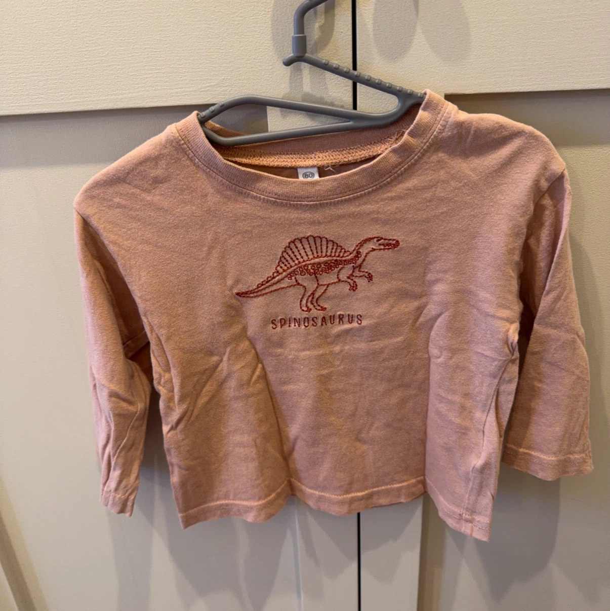 スピノサウルス 長袖Tシャツ 80cm