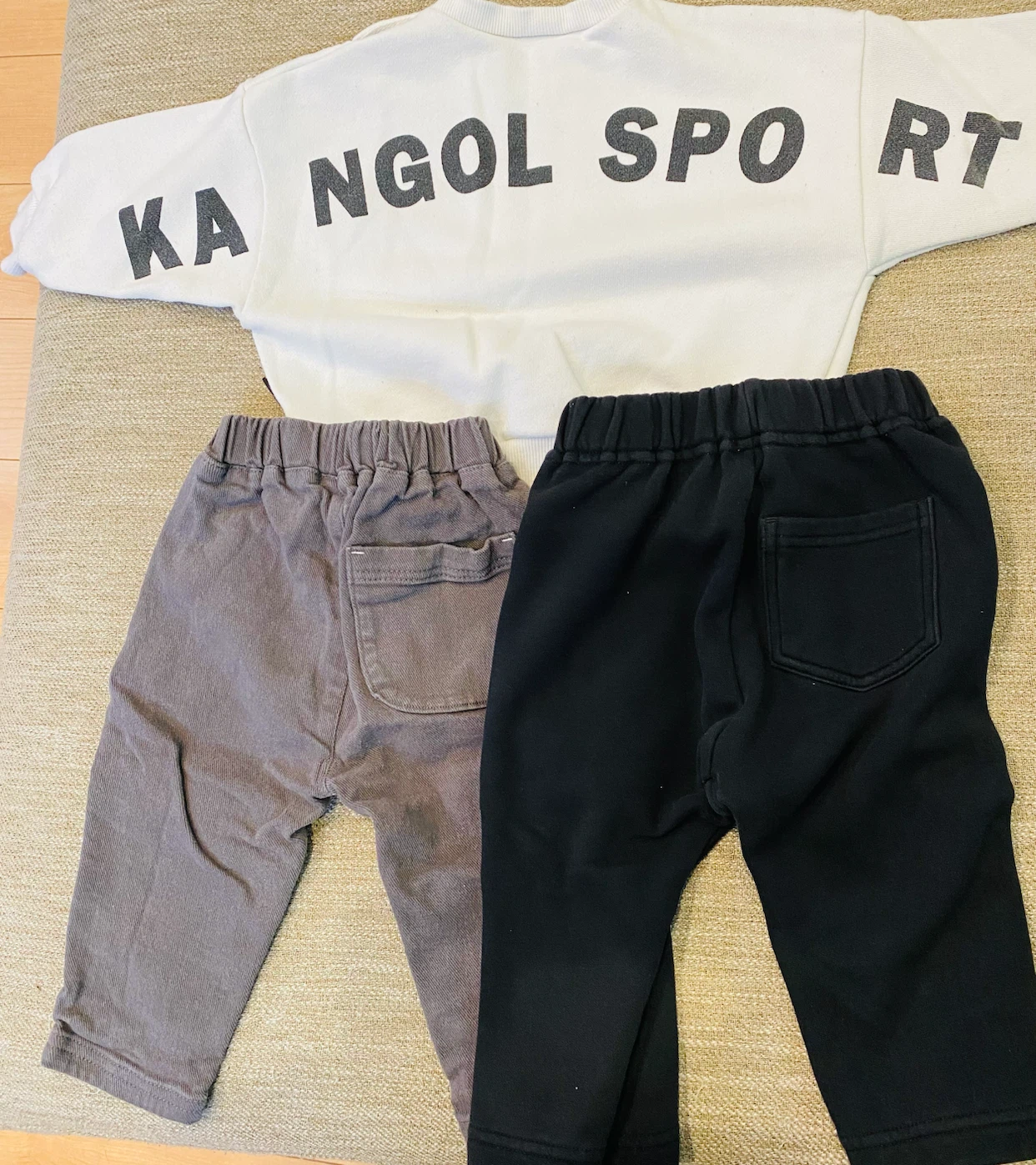 カンゴール他 男の子服セット 80cm 3点セットの写真2枚目