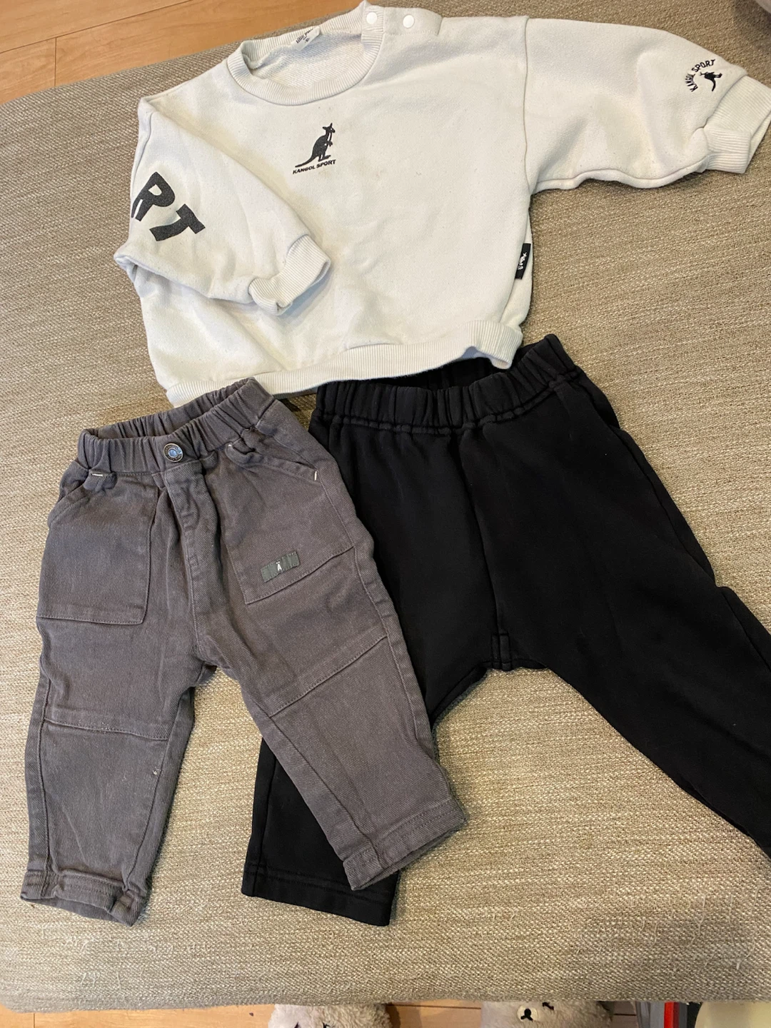 カンゴール他 男の子服セット 80cm 3点セットの写真3枚目