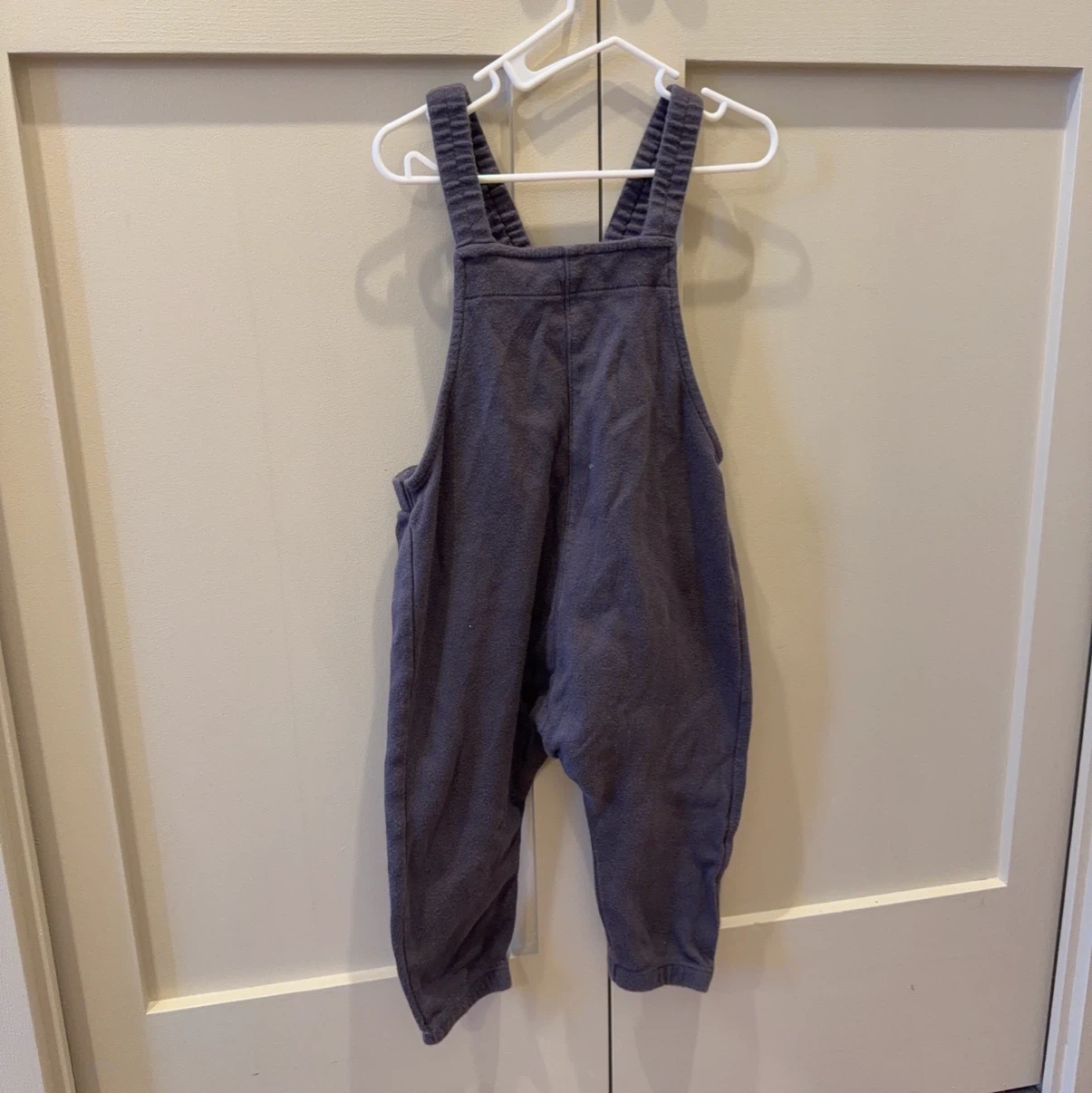 UNIQLOベビー用 サロペット 黒グレー 80