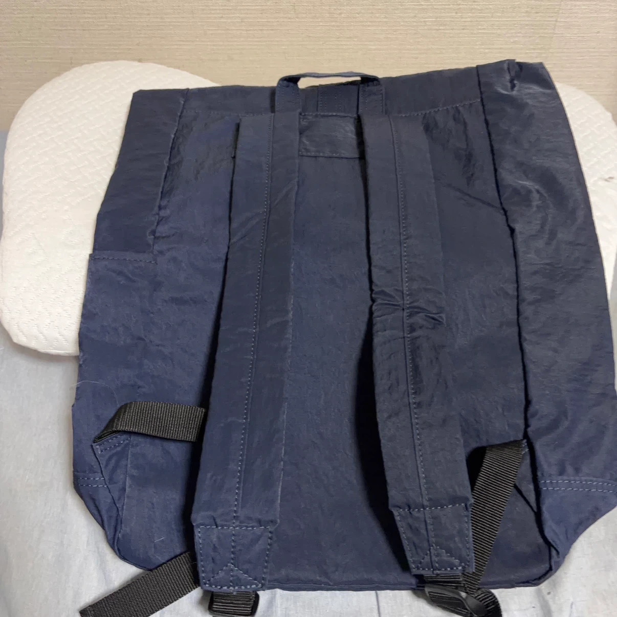 日本製 帆布ネイビー リュック バックパックの写真2枚目