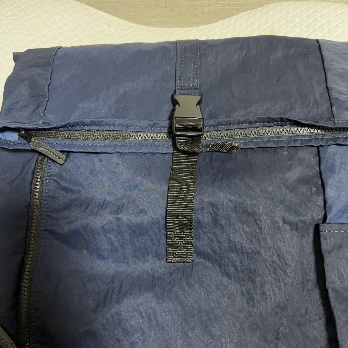 日本製 帆布ネイビー リュック バックパックの写真3枚目