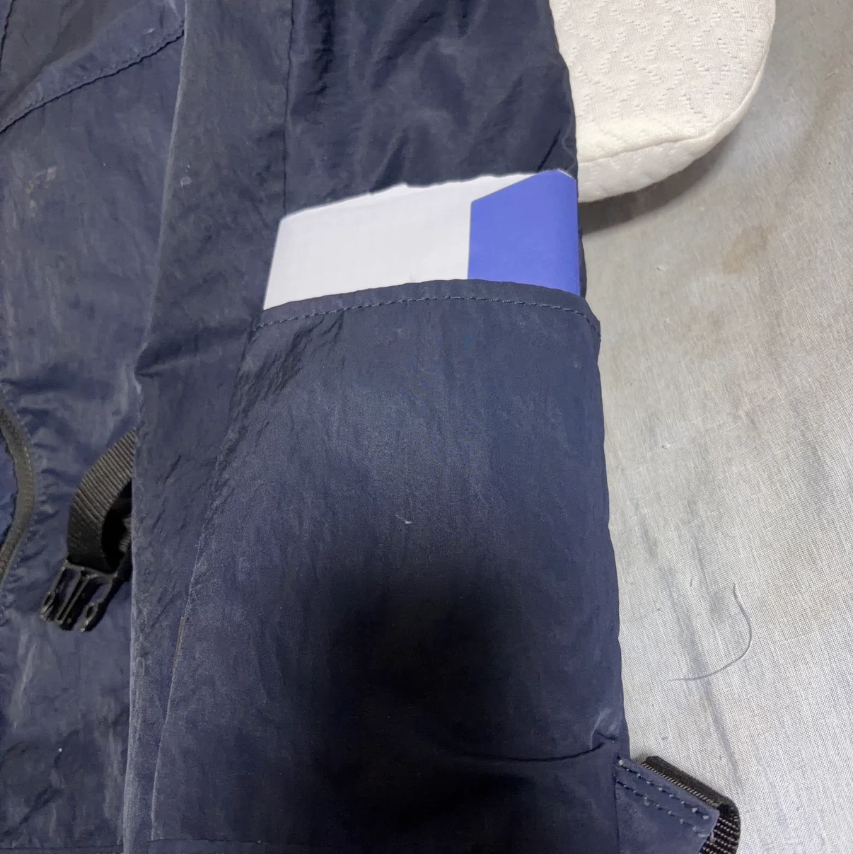 日本製 帆布ネイビー リュック バックパックの写真6枚目