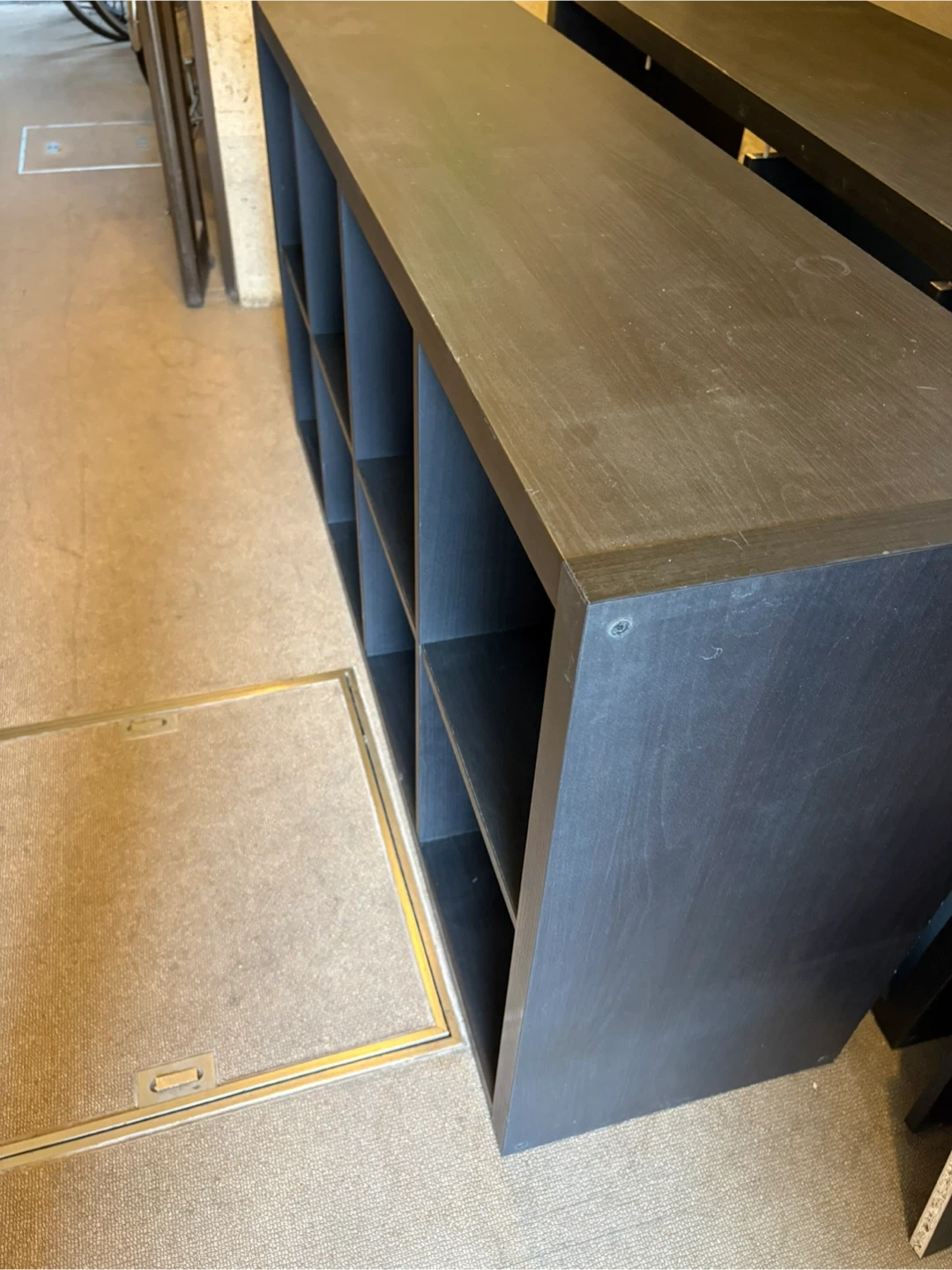 IKEA シェルフユニット ダークブラウンの写真3枚目