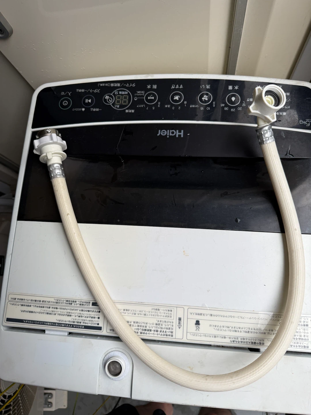 ハイアール 全自動洗濯機 JW-C55D 5.5kg 2020年製の写真4枚目