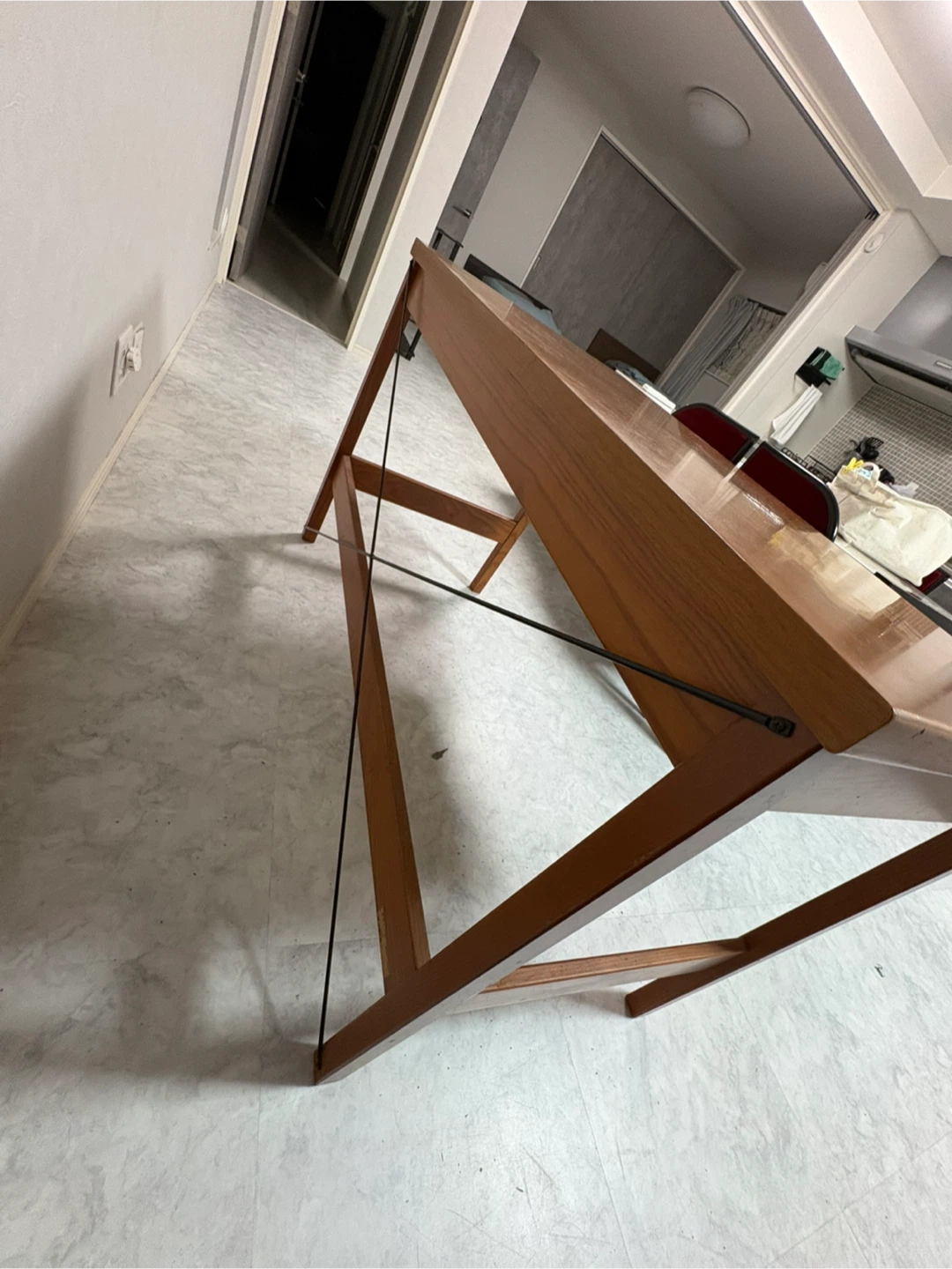本当は、手放したくありません。。小島工芸 デスク 机 幅120cm 引き出し付の写真5枚目