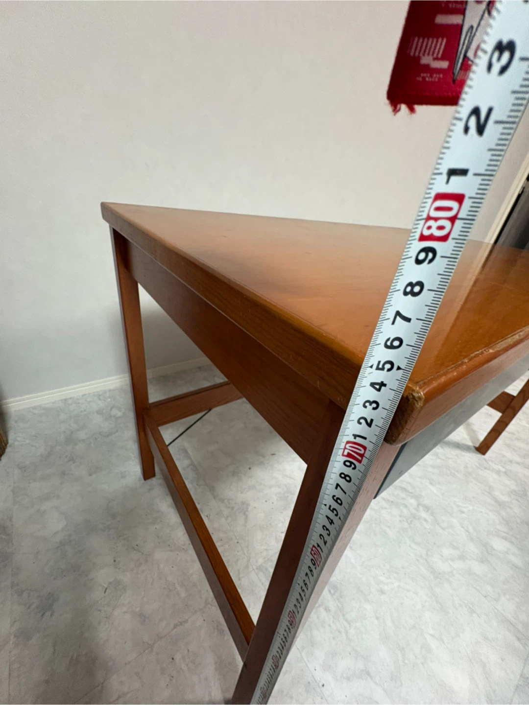 本当は、手放したくありません。。小島工芸 デスク 机 幅120cm 引き出し付の写真10枚目