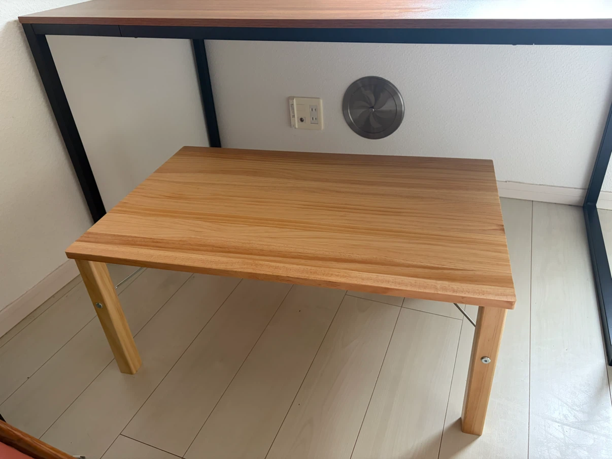 無印良品 木製折りたたみテーブル