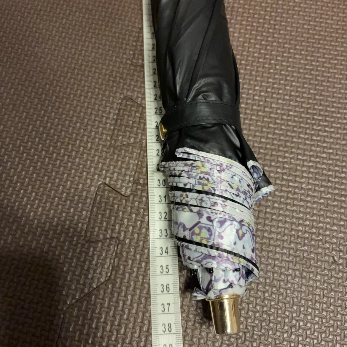 ランチェッティ 折りたたみ日傘 ペイズリー柄の写真8枚目
