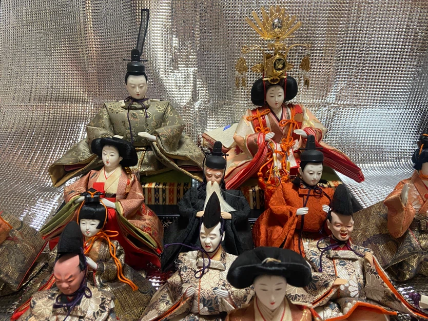 ひな人形 十五人揃セット 秀月