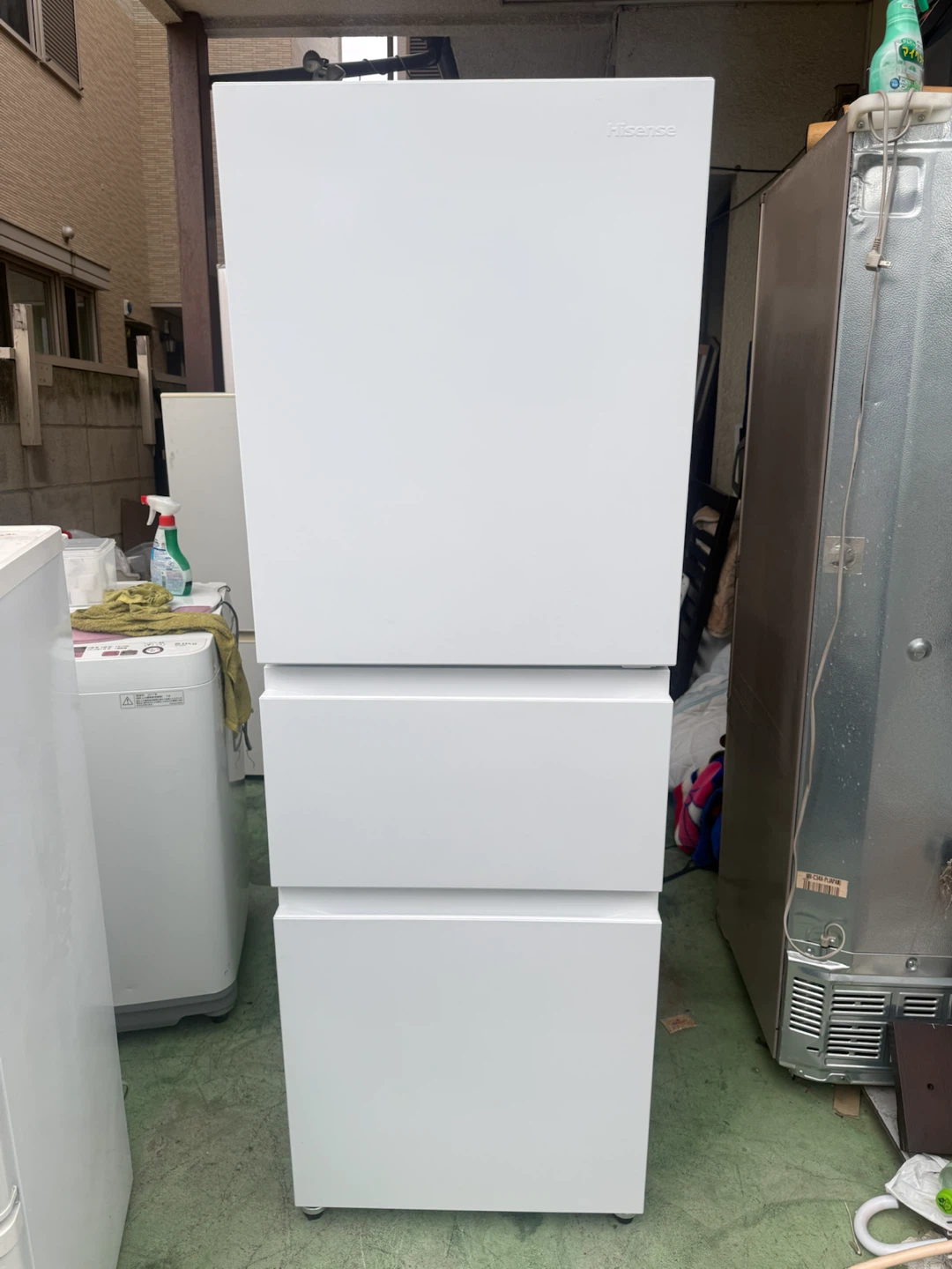 ハイセンス 冷蔵庫 HR-D295KW ホワイト