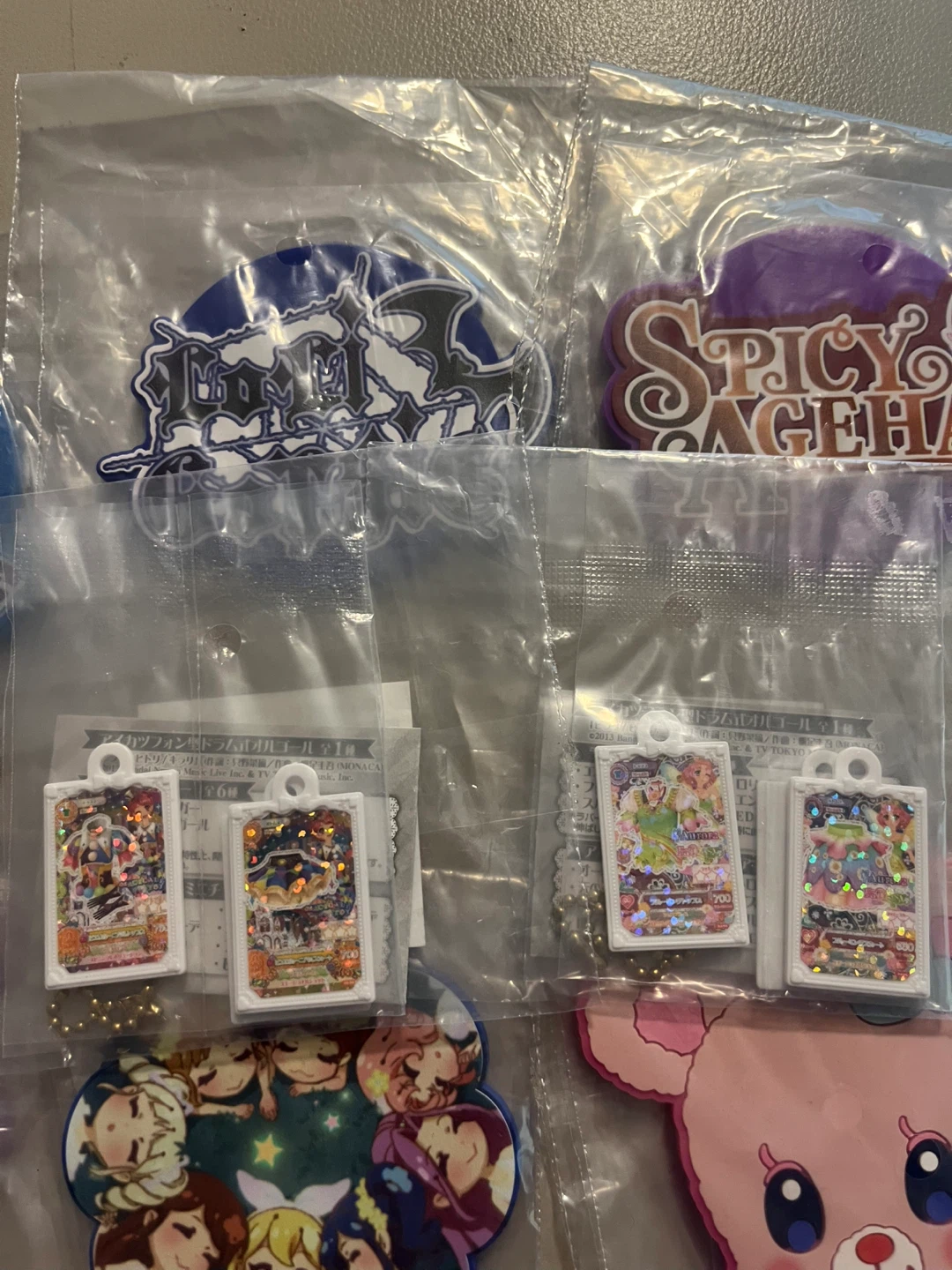 アイカツ！カードチャーム&ラバーコースター ガチャの写真2枚目