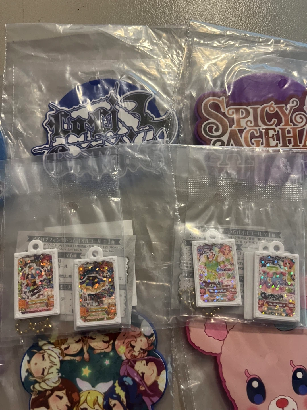 アイカツ!カードチャーム&ラバーコースター ガチャの写真2枚目