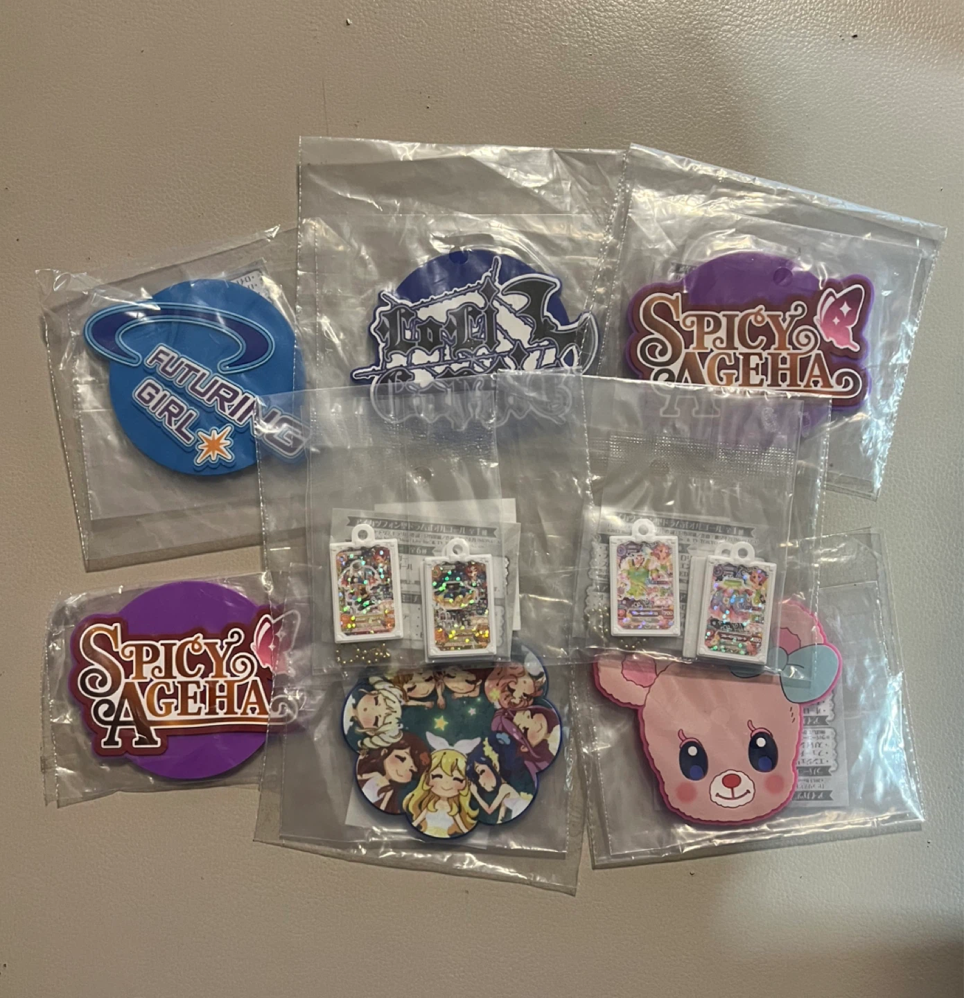 アイカツ！カードチャーム&ラバーコースター ガチャ