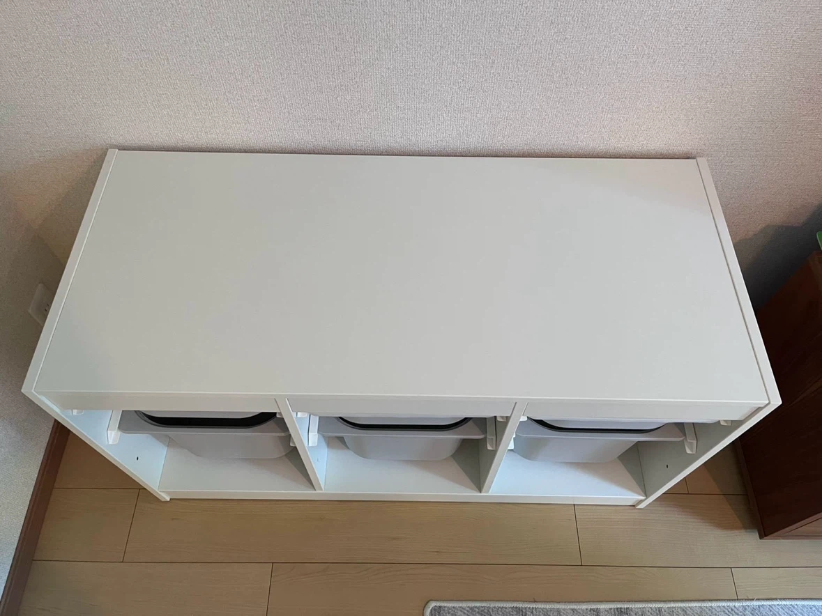 イケア トロファスト 収納 ホワイト　美品の写真3枚目