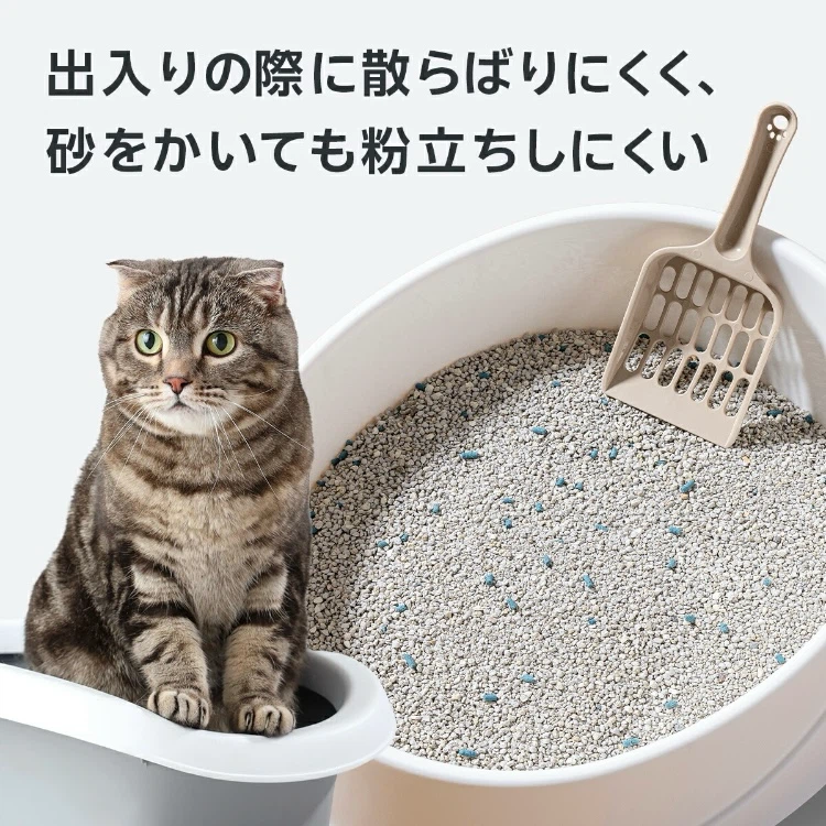 【固まる猫砂】5L×3.5袋（鉱物系）の写真3枚目
