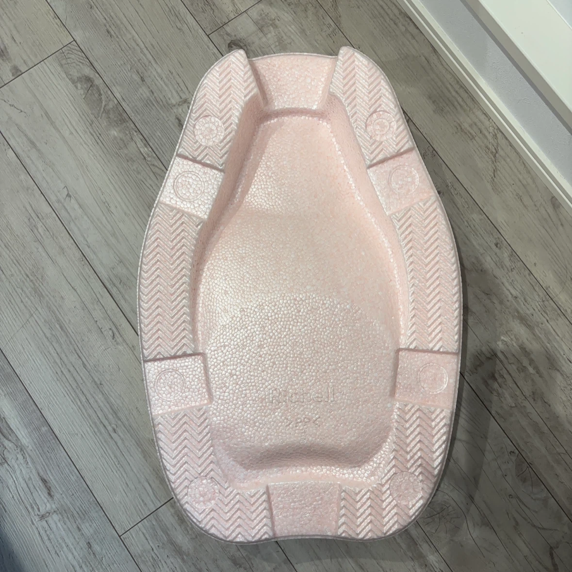 リッチェル ベビーバス ピンクの写真2枚目