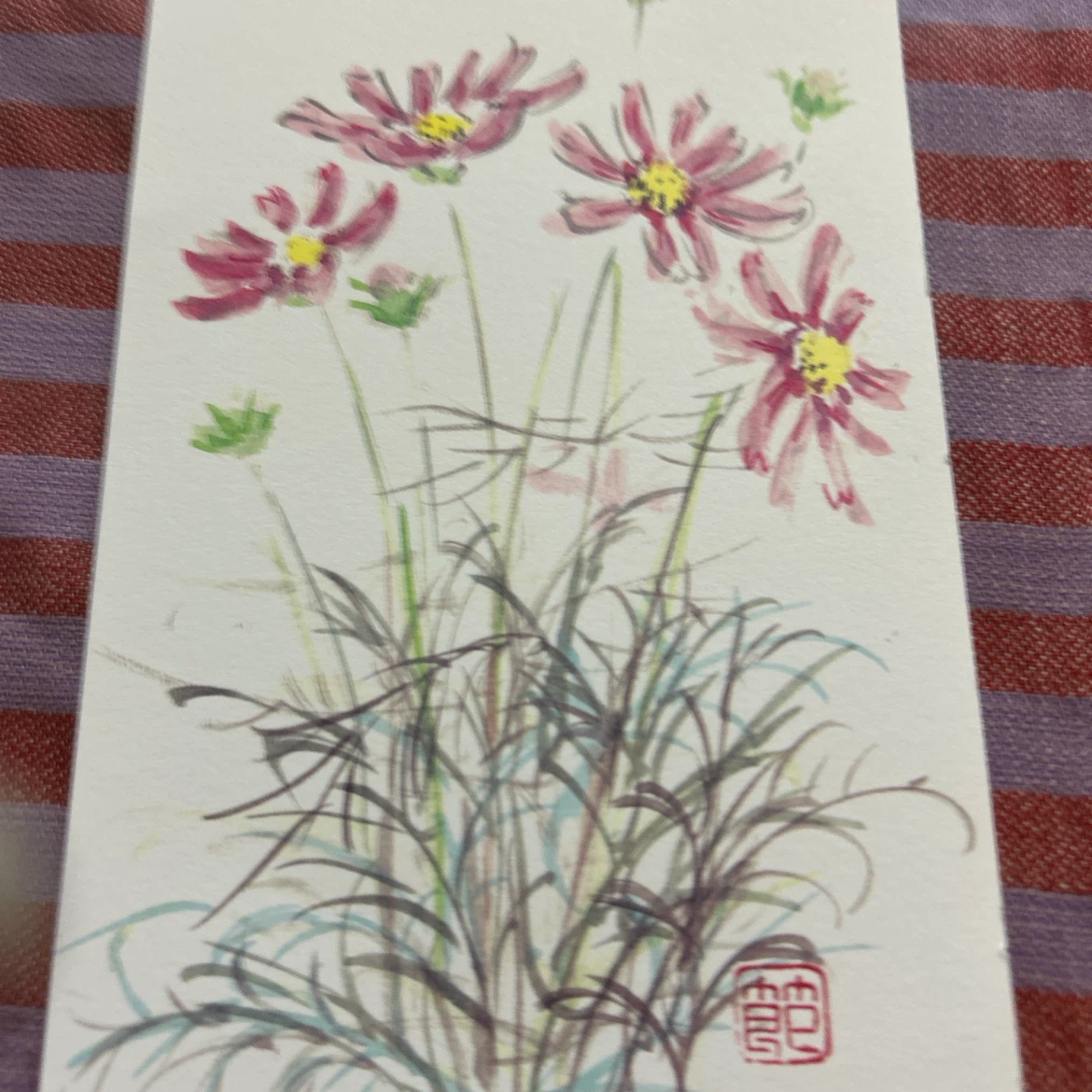 手書き風 水彩画 ポストカード 5枚セットの写真5枚目