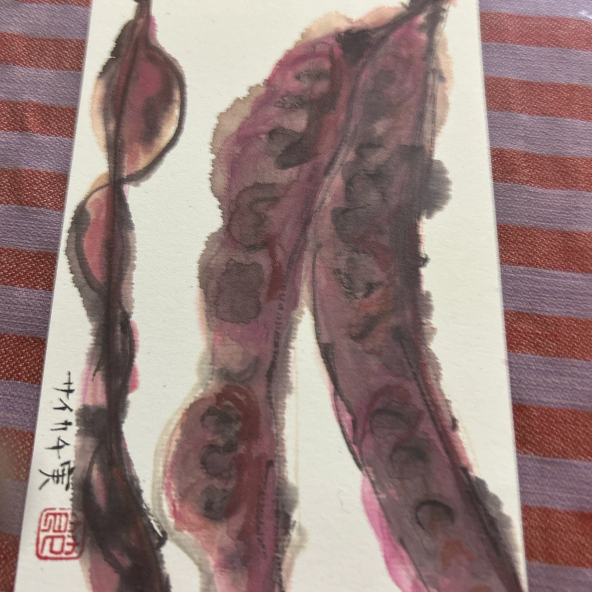 手書き風 水彩画 ポストカード 5枚セットの写真6枚目