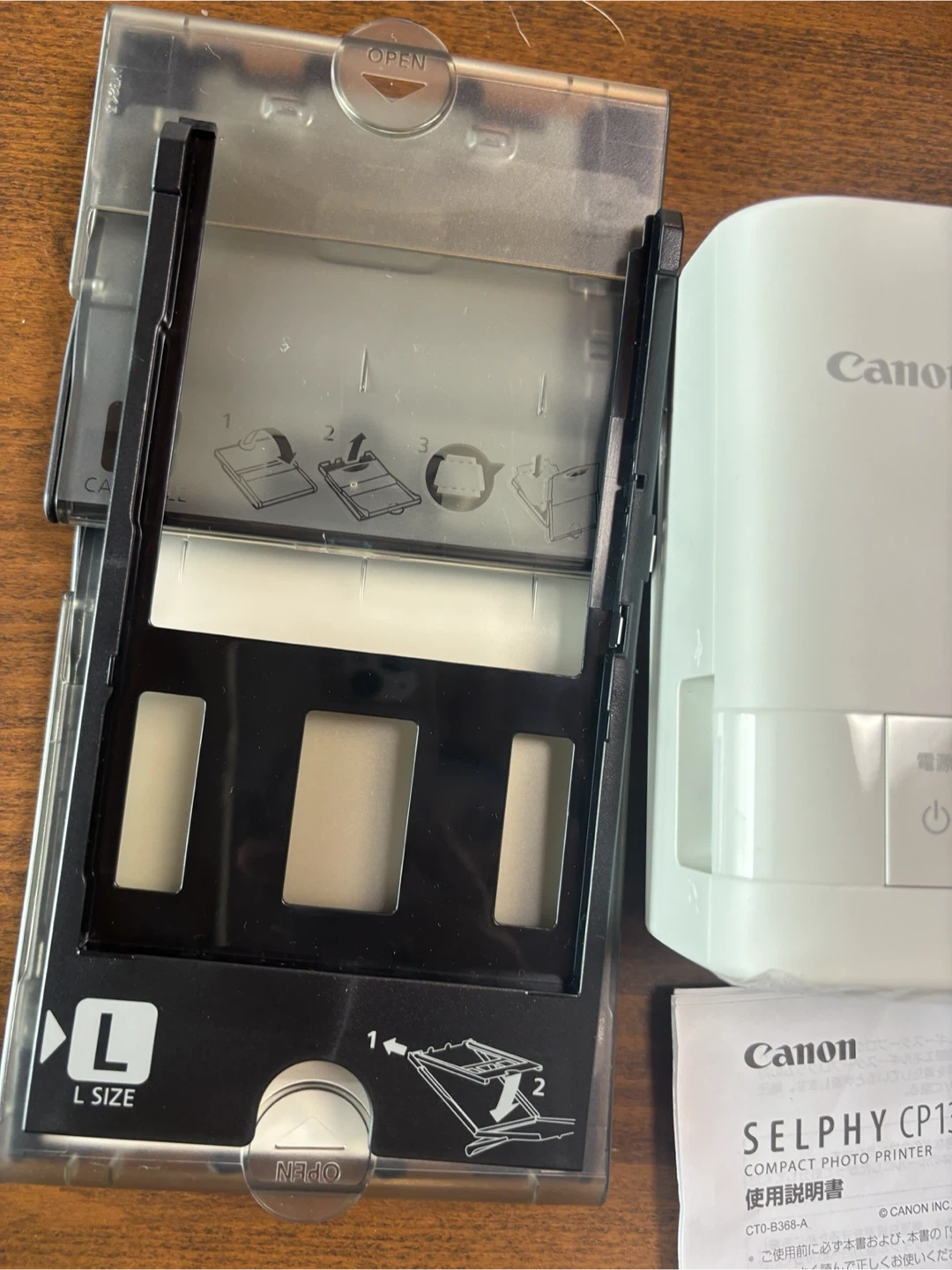キヤノン コンパクトフォトプリンター SELPHY CP1300の写真3枚目