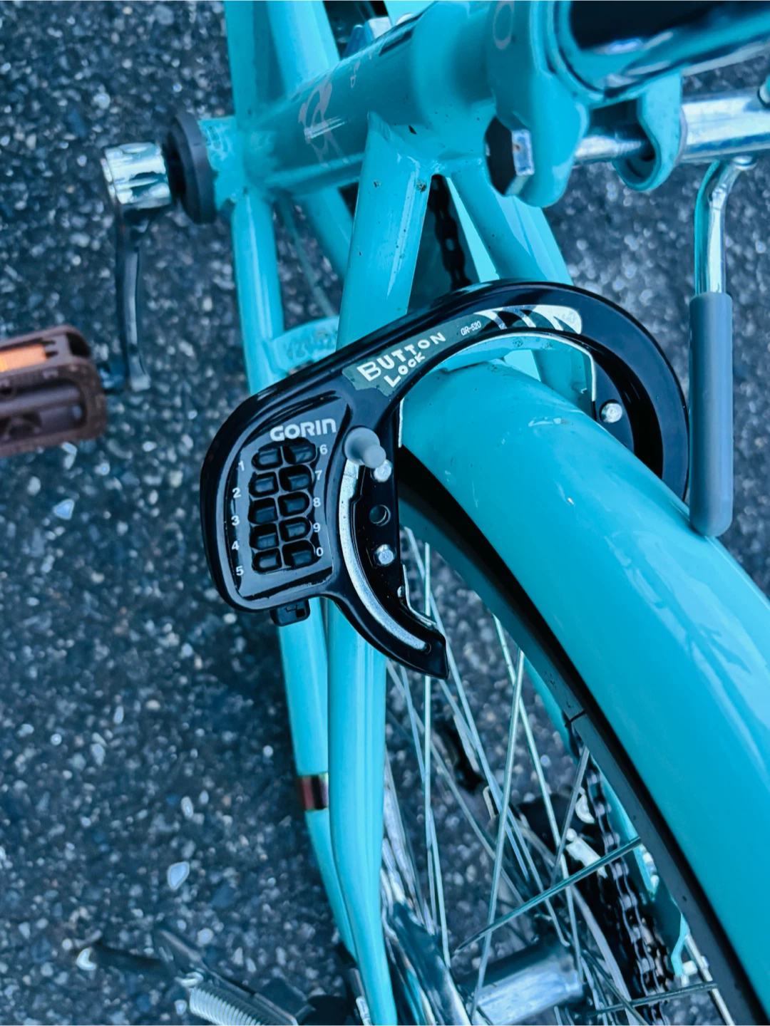 新品　マハロ 自転車 ライトブルー 20インチの写真4枚目