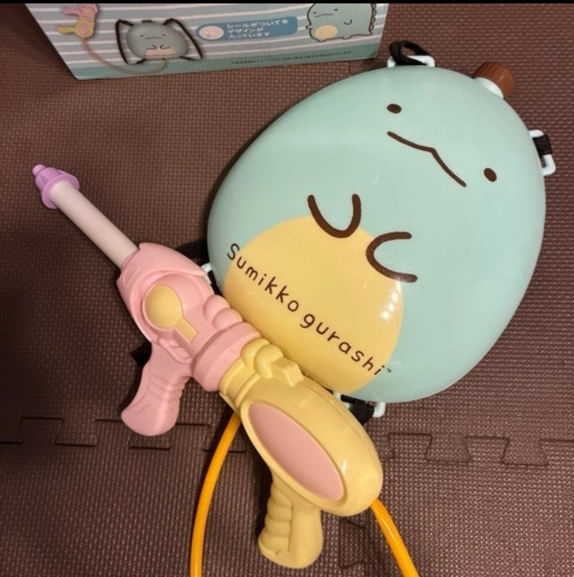 すみっコぐらし 背負えるタンク式 水でっぽう