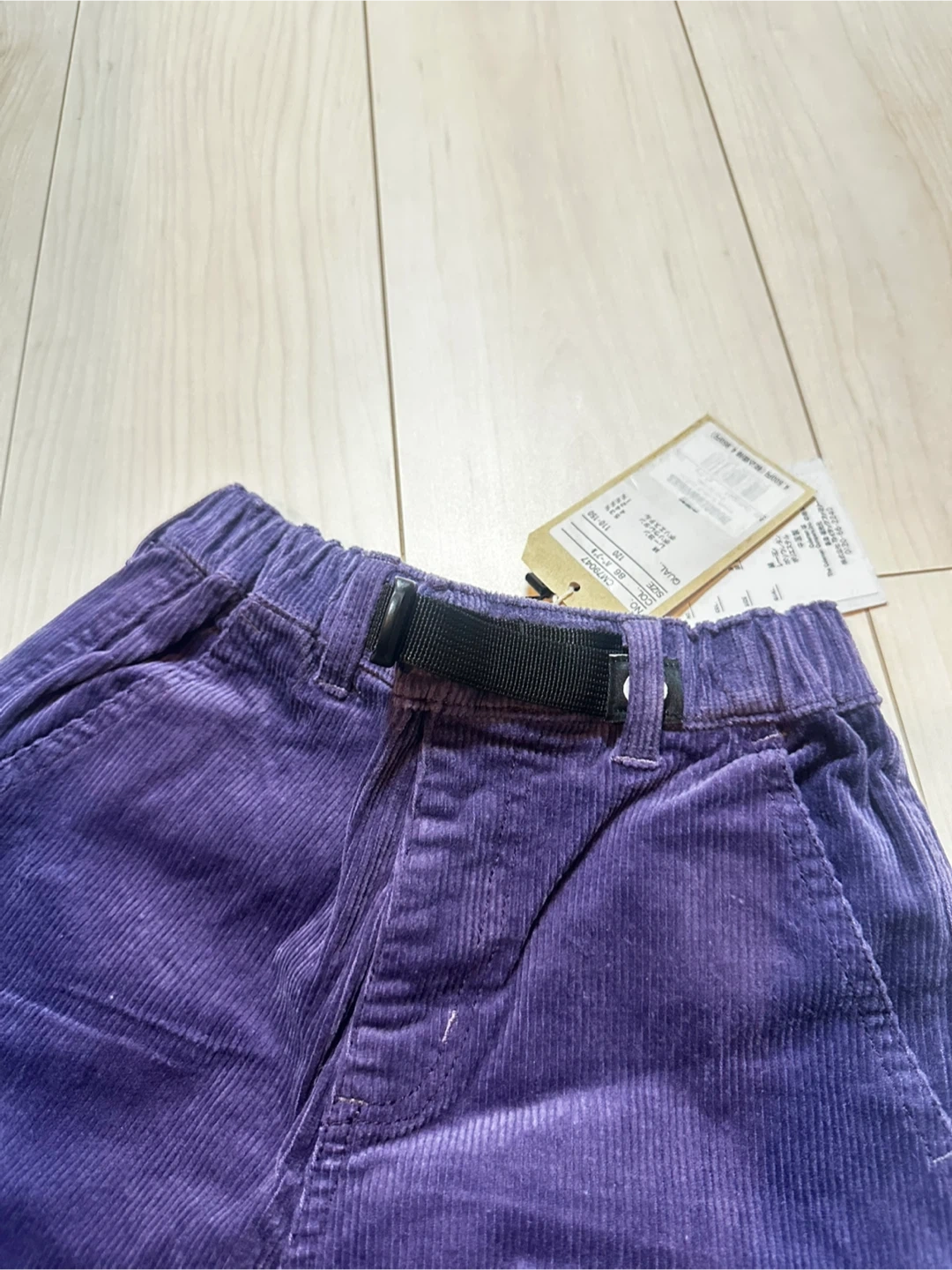 【早い者勝ち!】定価4950円 Coleman 長ズボン パープル 120の写真2枚目