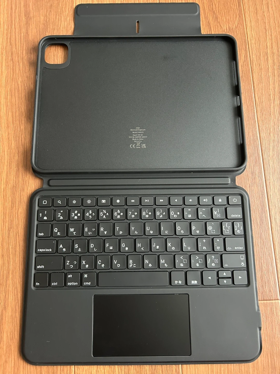 【美品】ESR iPad キーボードケース Ascend 11インチ用 日本語配列 ブラック(型番6B019)の写真7枚目