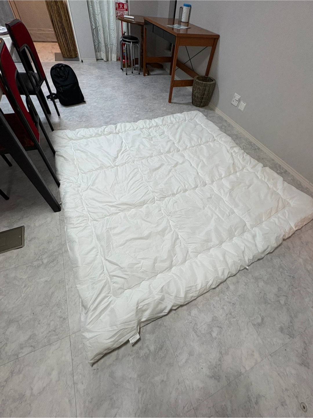 ミヤコ商事 掛け布団 ホワイト 210×210cm