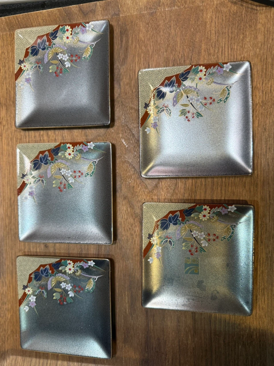 Zuitou "Cho Yuzen" Ceramic Tea & Dessert Setの写真4枚目