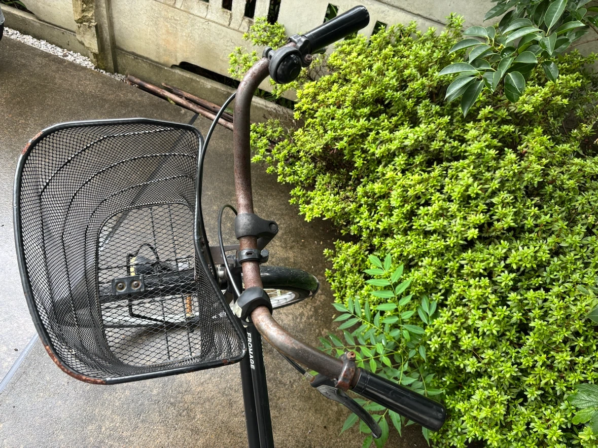 アサヒ フロマージュ シティサイクル 26インチ マットブラックの写真4枚目