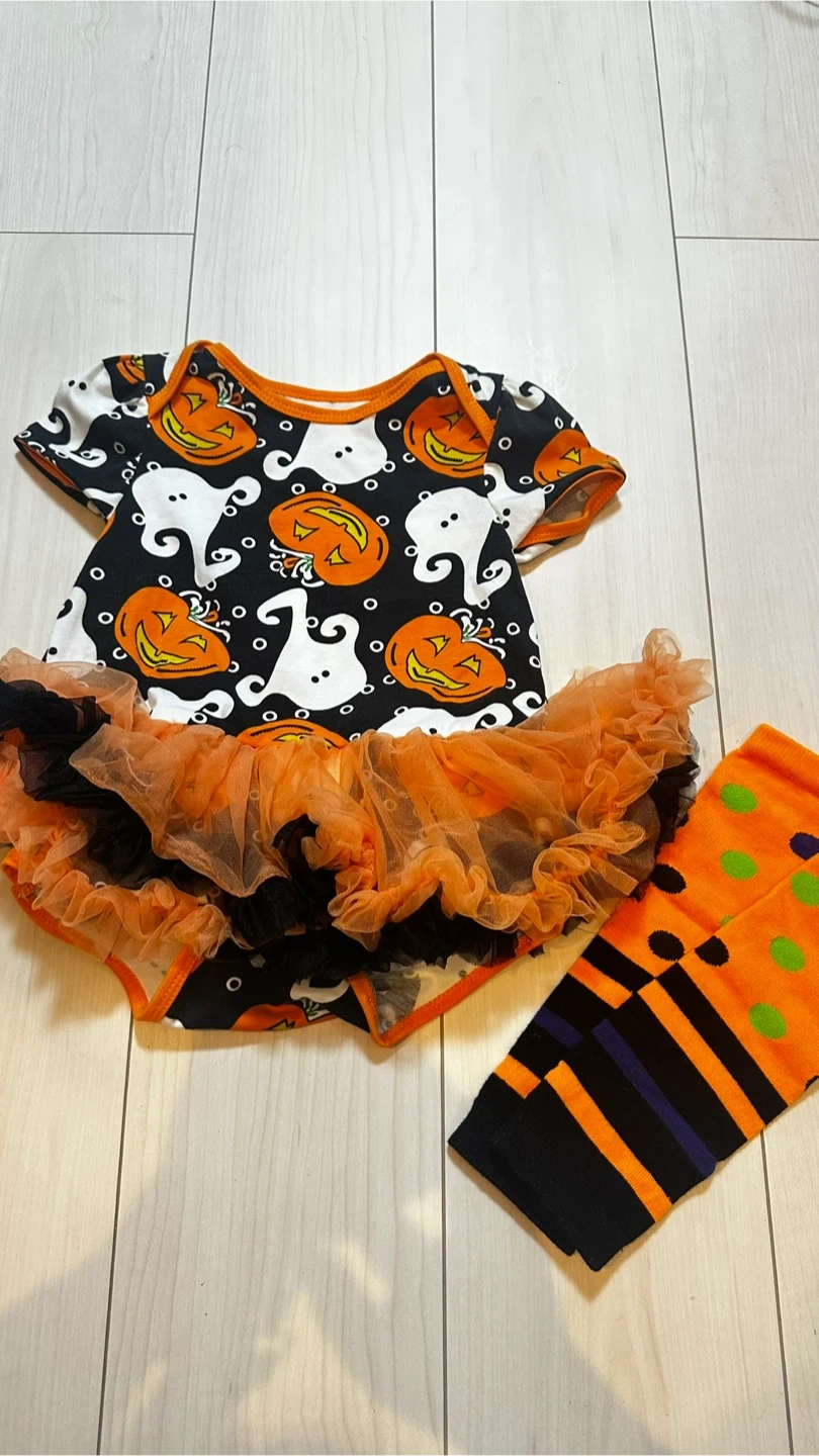 【早い者勝ち!】美品 ハロウィン コスチューム レッグウォーマー 80の写真7枚目