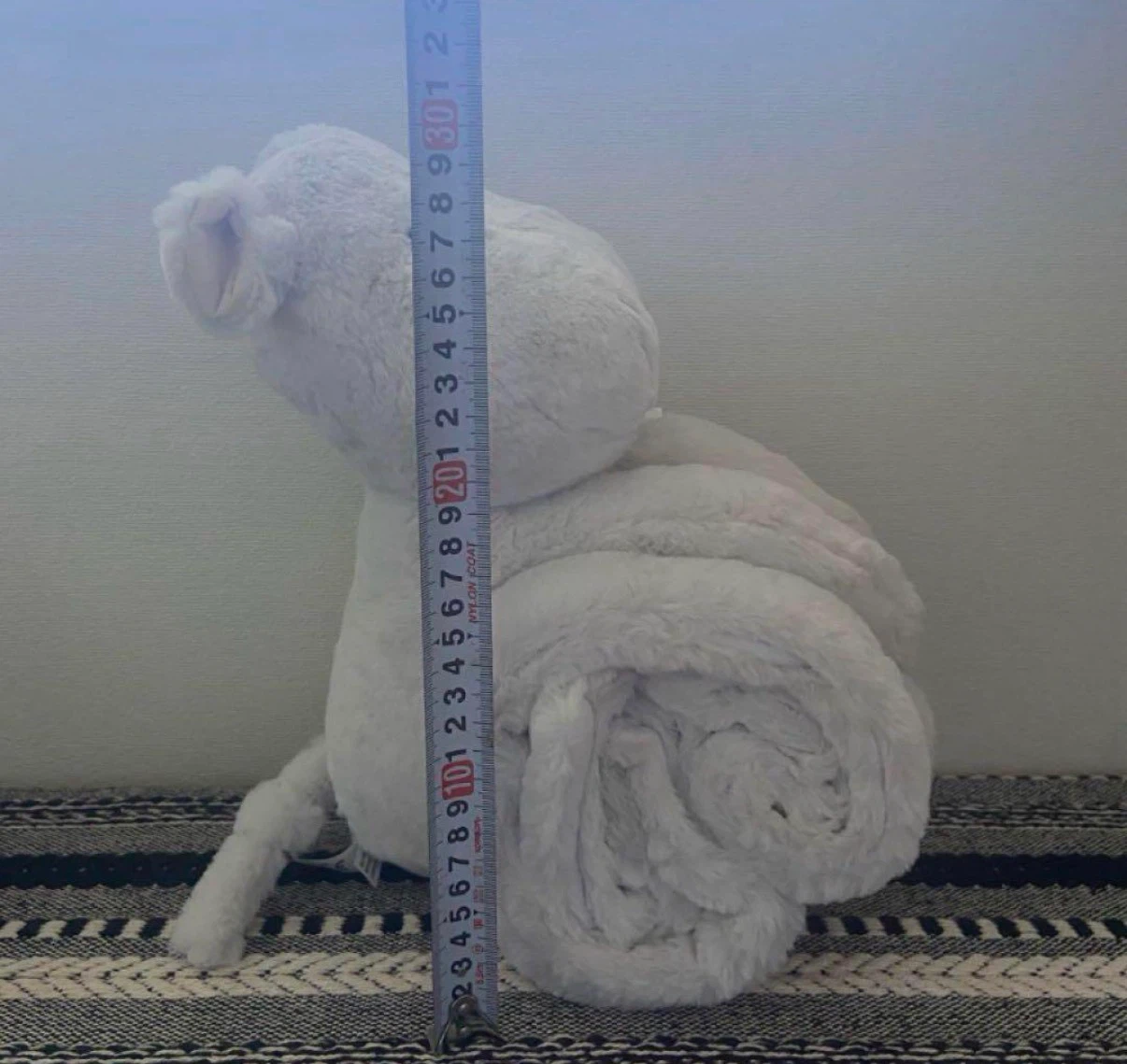 ポッタリーバーン カバ ぬいぐるみ ブランケット付きの写真7枚目