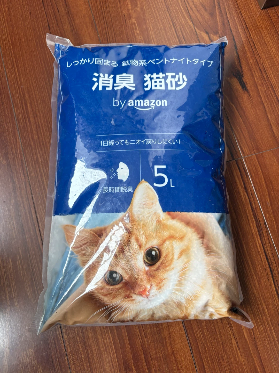 Amazon 消臭猫砂 5L 鉱物系 ベントナイト