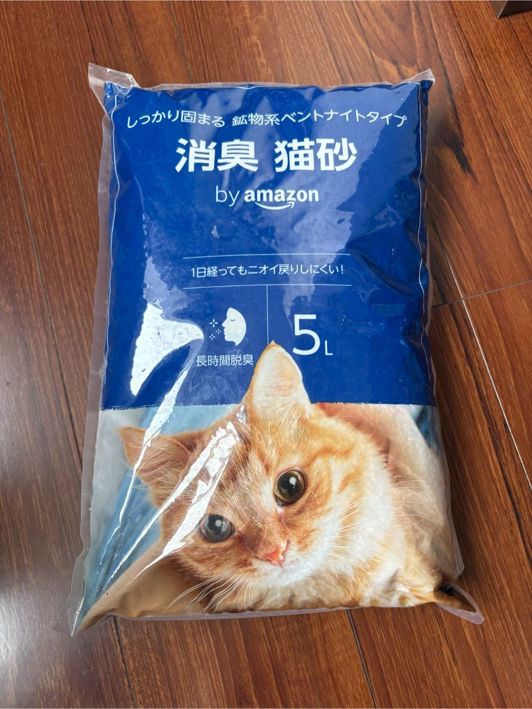 Amazon 消臭猫砂 5L 鉱物系 ベントナイト