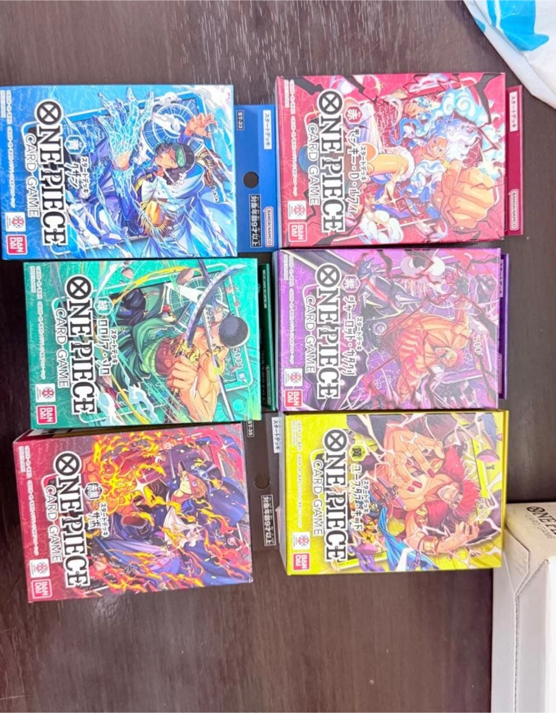 ワンピースカード スタートデッキ 5種セット