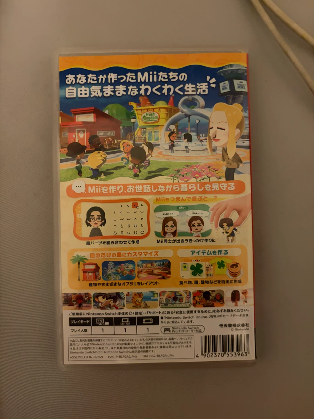 ニンテンドースイッチ トモダチコレクション わくわく生活の写真3枚目